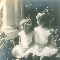 Dee and Marjorie Shaw, Blithewold 1932