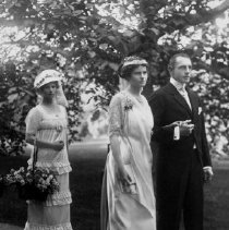 Marjorie and George Lyon Wedding 1914, Augustine as Maid-of-Honor
