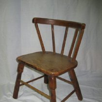 Wood School Desk Chair