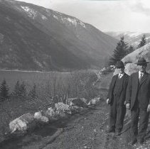 George Meeres by Kootenay Lke negative