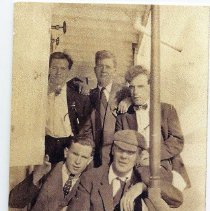 Group of men - close up