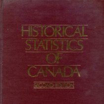 Historical Statistics of Canada