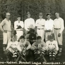 Salmo-Nelson Baseball Team, 1938