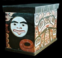 Image displays the right end of the chest