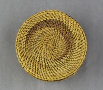 Basket with Thunderbird Design