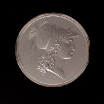 Medallion with Portrait of Athena