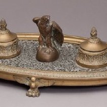 Desk Set with Eagle