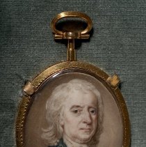Miniature Portrait of Sir Isaac Newton