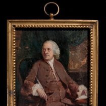 Miniature Portrait of Benjamin Franklin