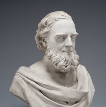 Bust of Franklin Peale, 3/4 view