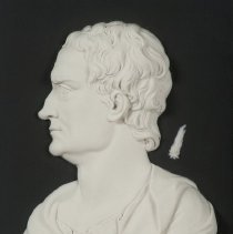 Bas-Relief with Portrait of Sir Isaac Newton