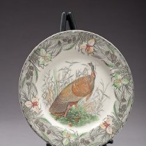 U.15e Audubon Plate: Wild Turkey