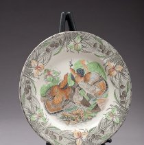 U.15i Audubon Plate: Puffed Grouse