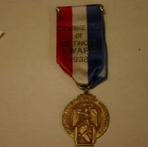 1938 Nats Medal