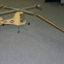Hiller Hornet FF Model Helicopter