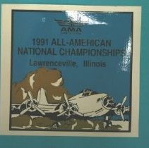 1991 Nats Sticker