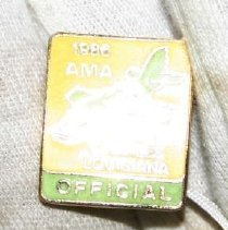 1986 Nats Pin
