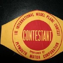 1947 Internats Contestant Arm Band