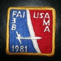 1981 RC Soaring World Champs Patch