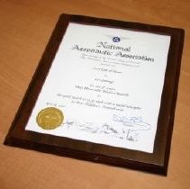 NAA Certificate of Honor