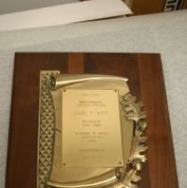 Earl Witt Meritorious Service Award