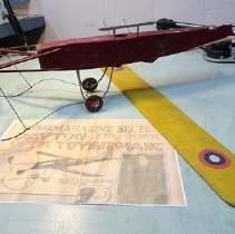 Biplane Bomber FF Model