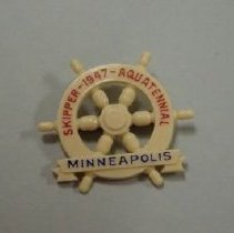 1947 Aquatennial Pin