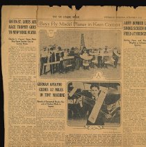 A2018.24.35 Newspaper clipping, close-up, top left