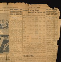 A2018.24.35 Newspaper clipping, close-up, top right