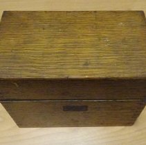 A2018.24.16 Recipe box, top of box