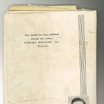 A2018.24.99  Booklet, back cover