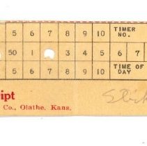 A2017.20.119 Receipt