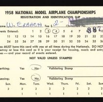 A2017.20.171 Identification card, front