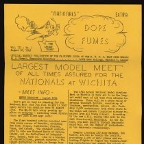 A2017.20.97 Newsletter, cover page