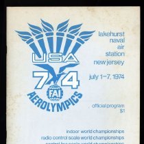 A2017.20.306 Program, front cover