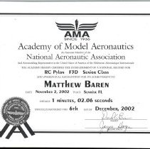 A2023.01.74 Certificate page