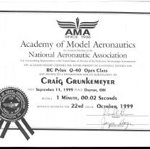 A2023.01.99 Certificate page