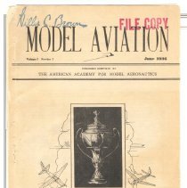 Model Aviation magazine, Vol. 1 No. 1, page 01