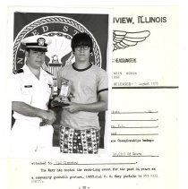 A2023.01.211a-b Photograph and press release, Official U.S. Navy Photograph