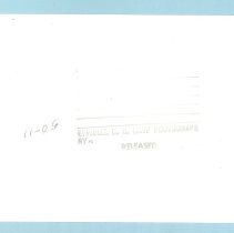 A2023.01.297a Photographic print, back. Official U.S. Navy photograph.