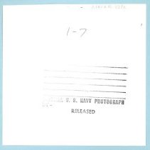 A2023.01.388a Print, photographic, back. Official U.S. Navy photograph.