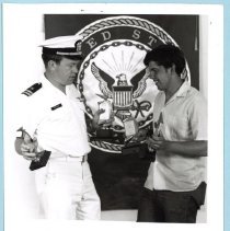 A2023.01.430a Photographic print, front. Official U.S. Navy photograph.