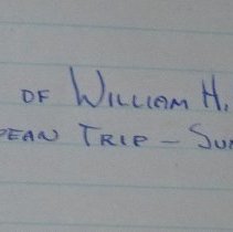 A2024.10.35 Diary, title on inside page