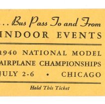 A2025.02.101 Ticket, bus pass