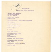 A2025.02.106 Exhibitors list