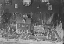 Very Old Photograph of Christmas Garden