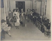 Waiting for a train ride