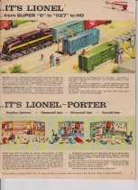 It's Lionel from Super O to O27 to HO, It's Lionel- Porter