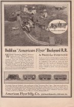 "American Flyer" Railroads and "Structo" Automobiles