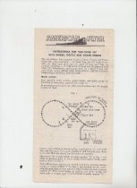 Instructions for Two-Train Set with Girger, Trestle, and Tower Bridge